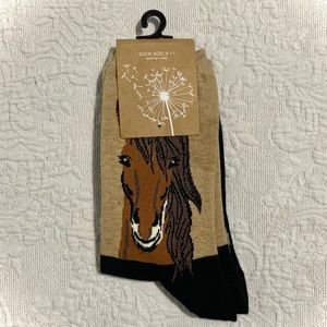 🌟3/$12🌟 Brand New Horse Socks